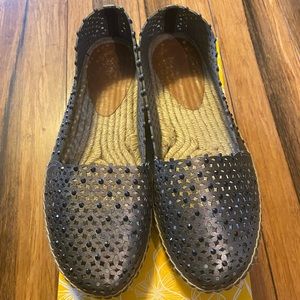 grey YELLOW BOX espadrilles